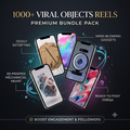 1000+ Viral Objects Reels Bundle (Instagram & TikTok)