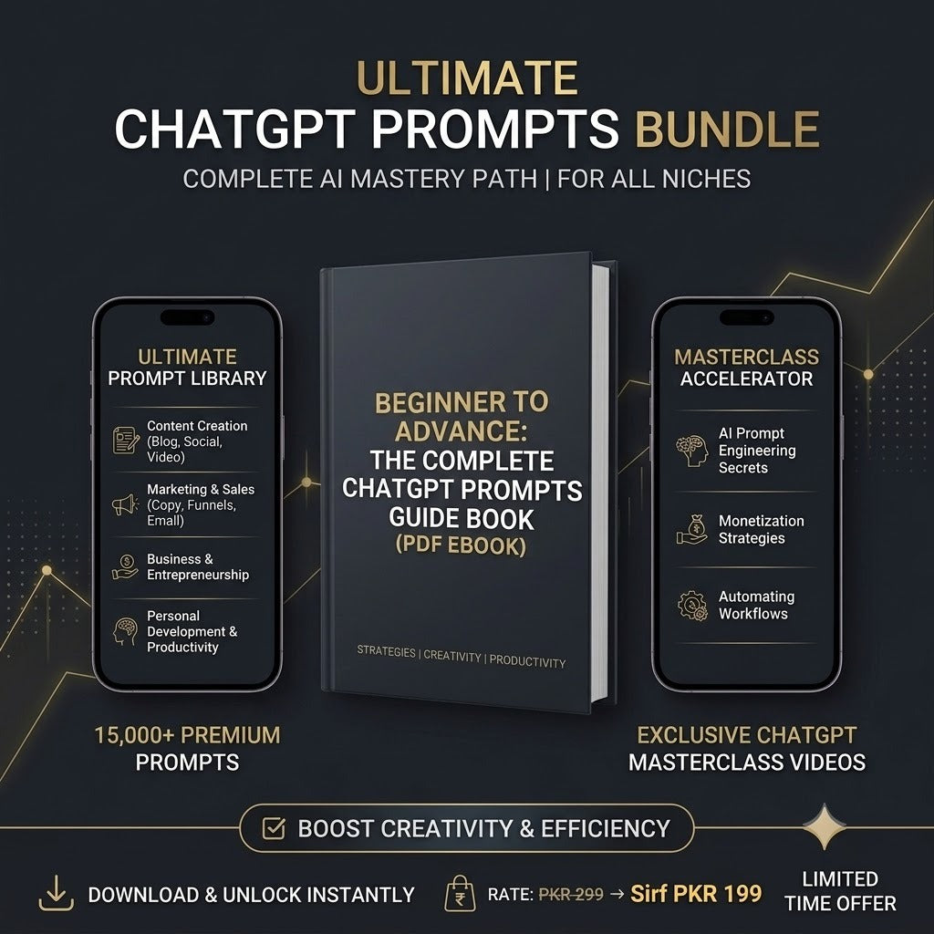 15,000+ Premium ChatGPT Prompts Bundle (With Resell Rights)